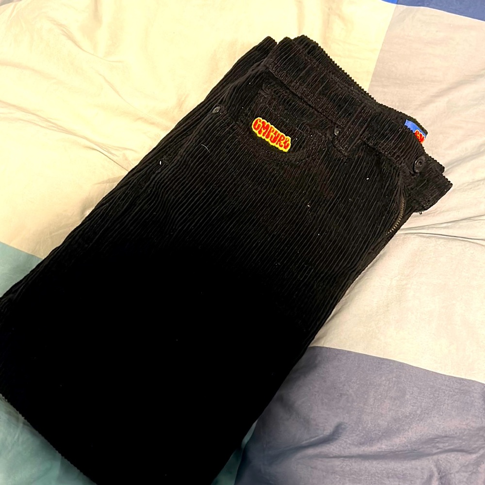 Empyre Black Cordory Kids Baggy Pants